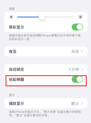 华亭苹果授权维修站分享iPhone轻点无法唤醒怎么办