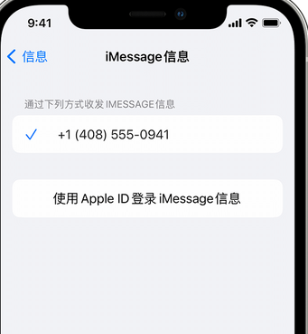 华亭apple维修iPhone上无法正常发送iMessage信息 