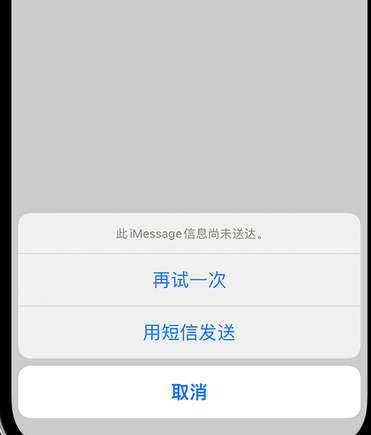 华亭apple维修iPhone上无法正常发送iMessage信息