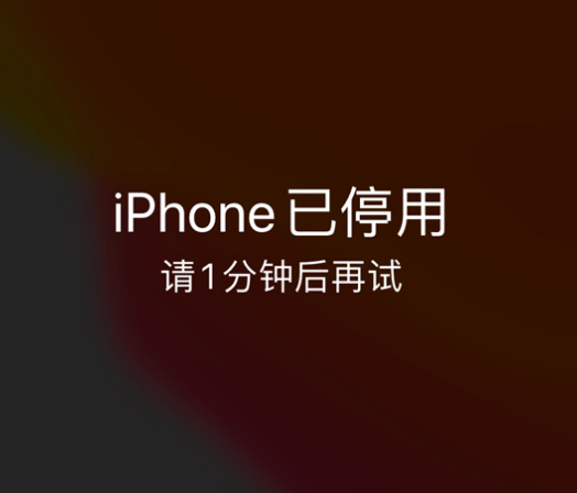 华亭苹果手机维修分享:iPhone 显示“不可用”或“已停用”怎么办？还能保留数据吗？ 