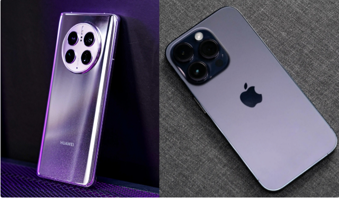 华亭苹果14维修分享华为Mate50与iPhone14哪个好？ 